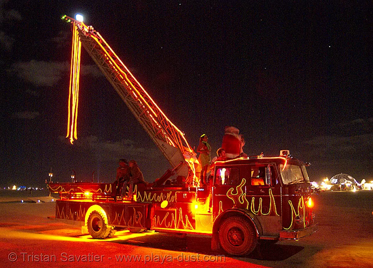 Fire Truck Ladder