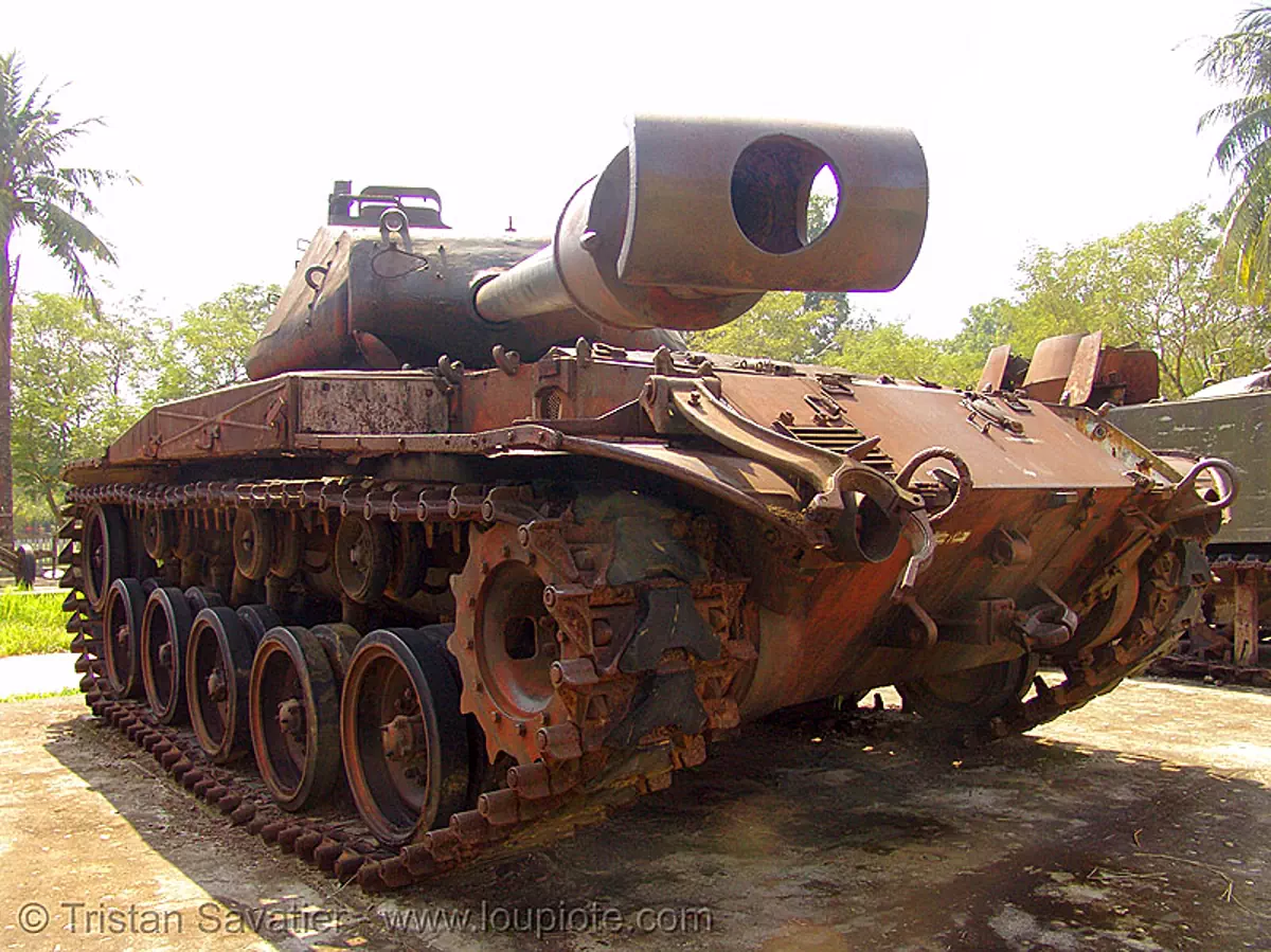 M41 Tank Walker Bulldog War Vietnam