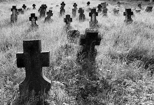 abandoned graveyards
