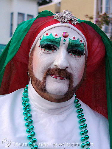 christmas make up tableau