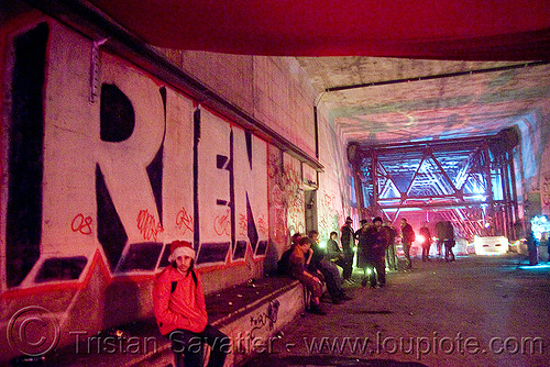  in an Abandoned Train Tunnel under Université Paris X Nanterre (France)