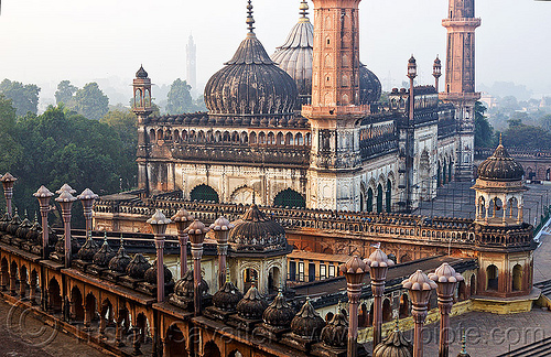 asfi masjid - lucknow (india), architecture, asafi imambara, asfi masjid, asfi mosque, bara imambara, islam, lucknow, monument, shia shrine