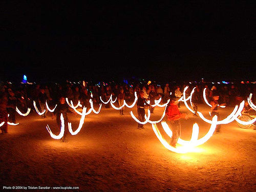 burning man - el circo - fire performers, burning man at night, fire dancer, fire dancing, fire performer, fire poi, fire spinning, spinning fire