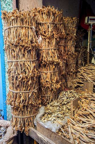 dry fish market (india), bundled, bundles, darjeeling, dried fish, dry fish, fishes, shop, stall, store