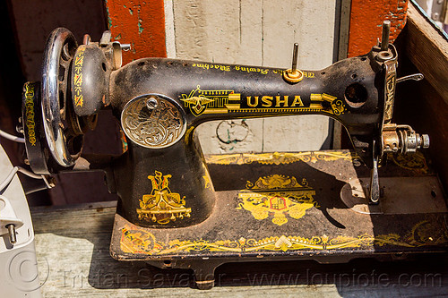 usha sewing machine (india), crank sewing machine, usha