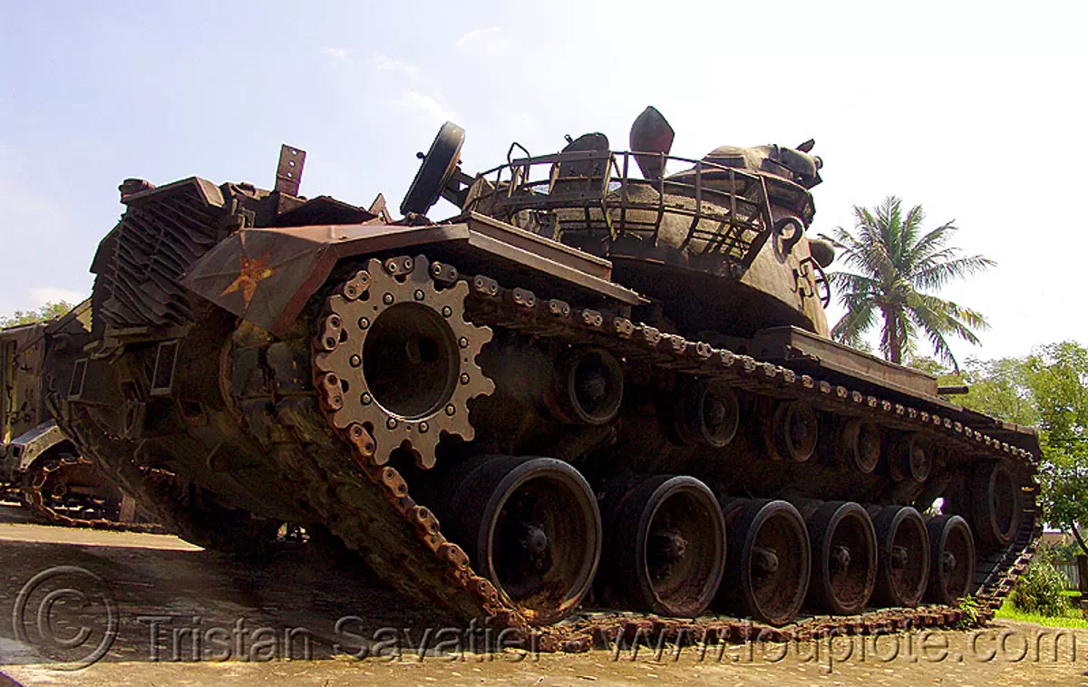 M48 "patton" Tank, M48A3, Vietnam War