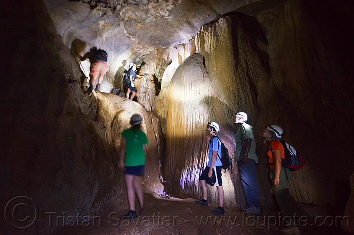 Caving In Mulu Racer Cave Borneo