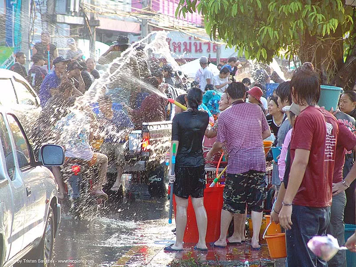 เชียงใหม่ Chiang Mai สงกรานต์ Songkran Festival Thai New Year Thailand