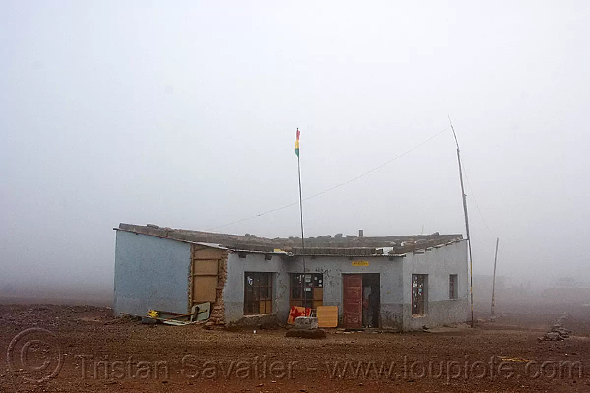 Chile Bolivia Border Station Near San Pedro De Atacama