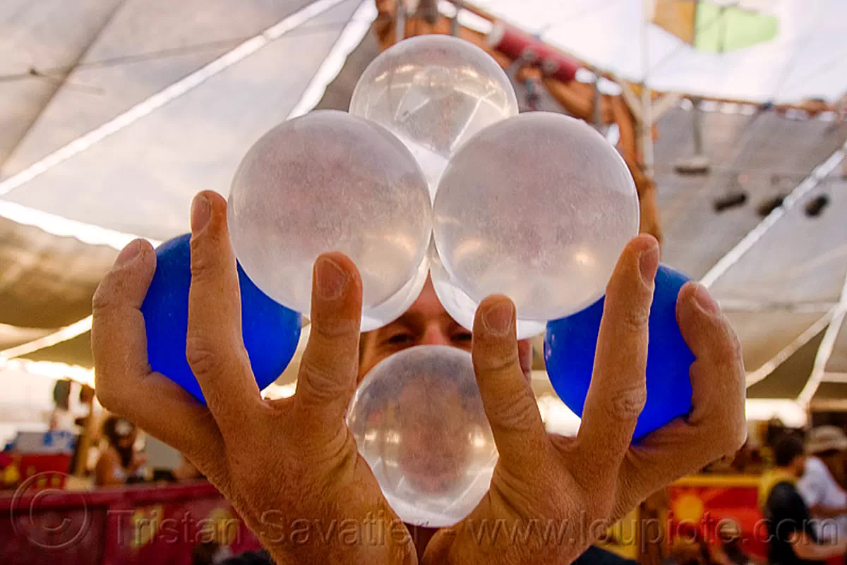 Contact Juggling, Balls | Stock Photo #3955044928