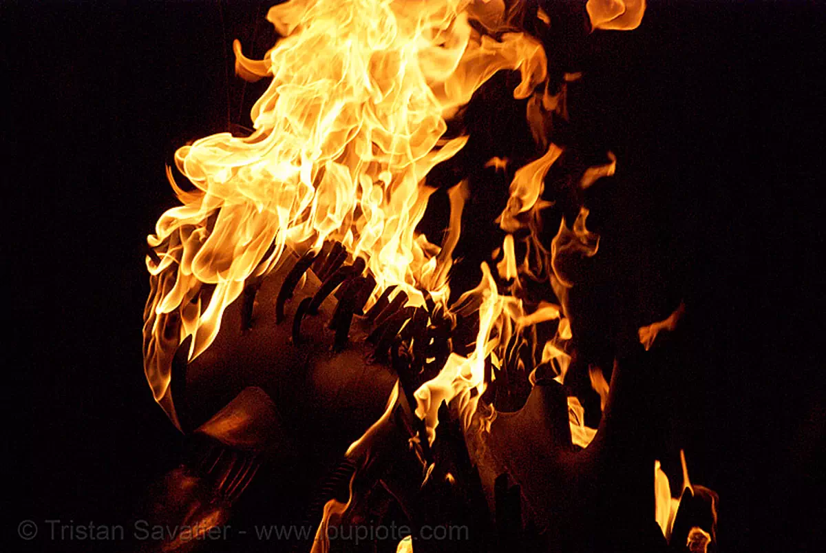 crucible fire arts festival 2007, oakland, california | Stock Photo ...