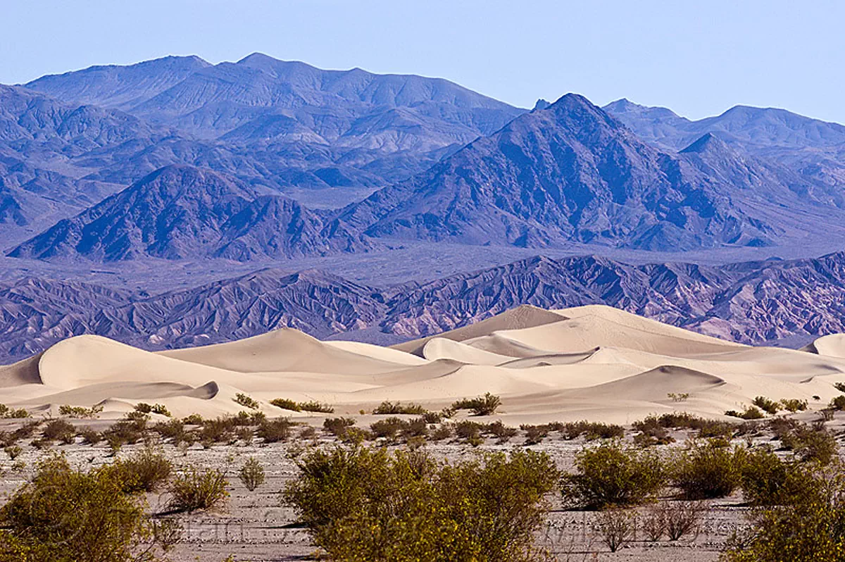 death valley sand dunes, california