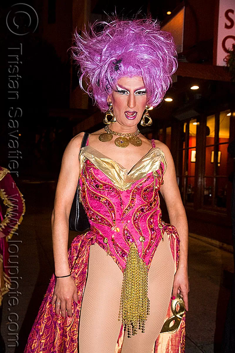 Drag Queen Halloween In The Castro San Francisco