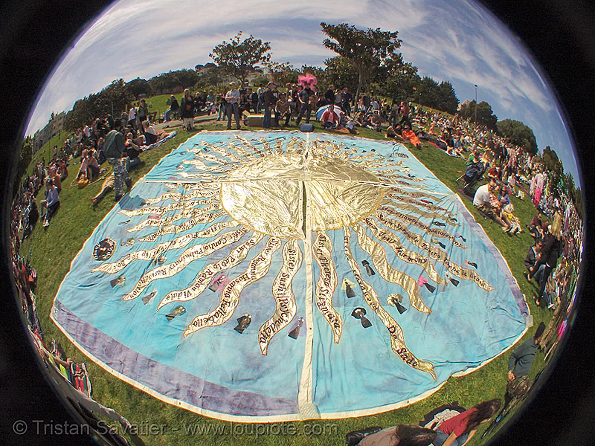 easter sunday in dolores park, san francisco