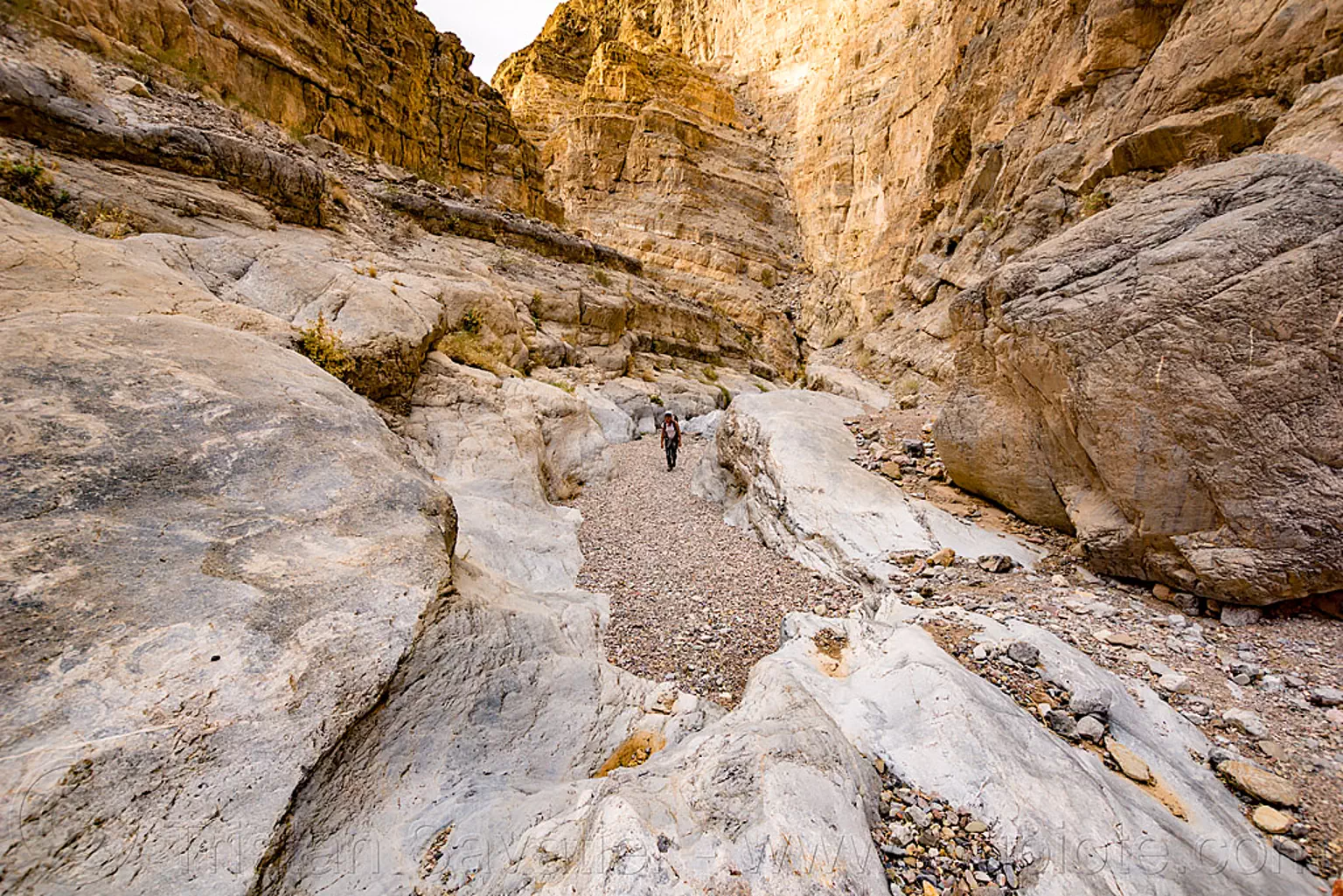 Fall Canyon, Hiking In Death Valley National Park, California 