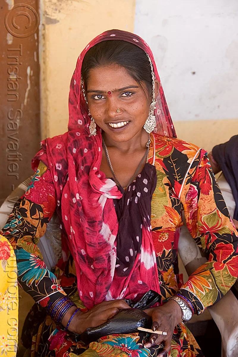 hindu woman, pushkar, india