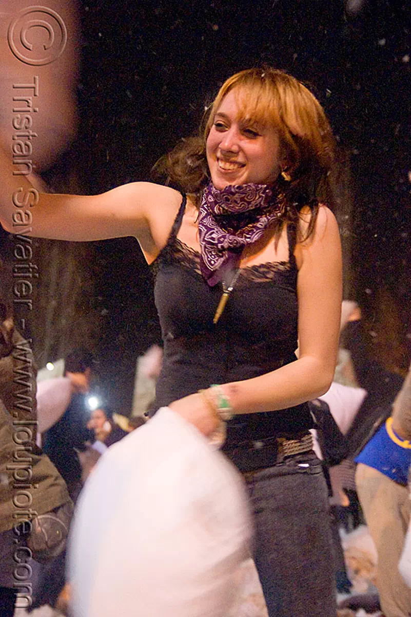 Kat At The Great San Francisco Pillow Fight 2009 1297