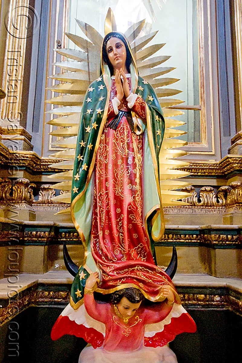 la virgen de guadalupe, san francisco church, salta, argentina