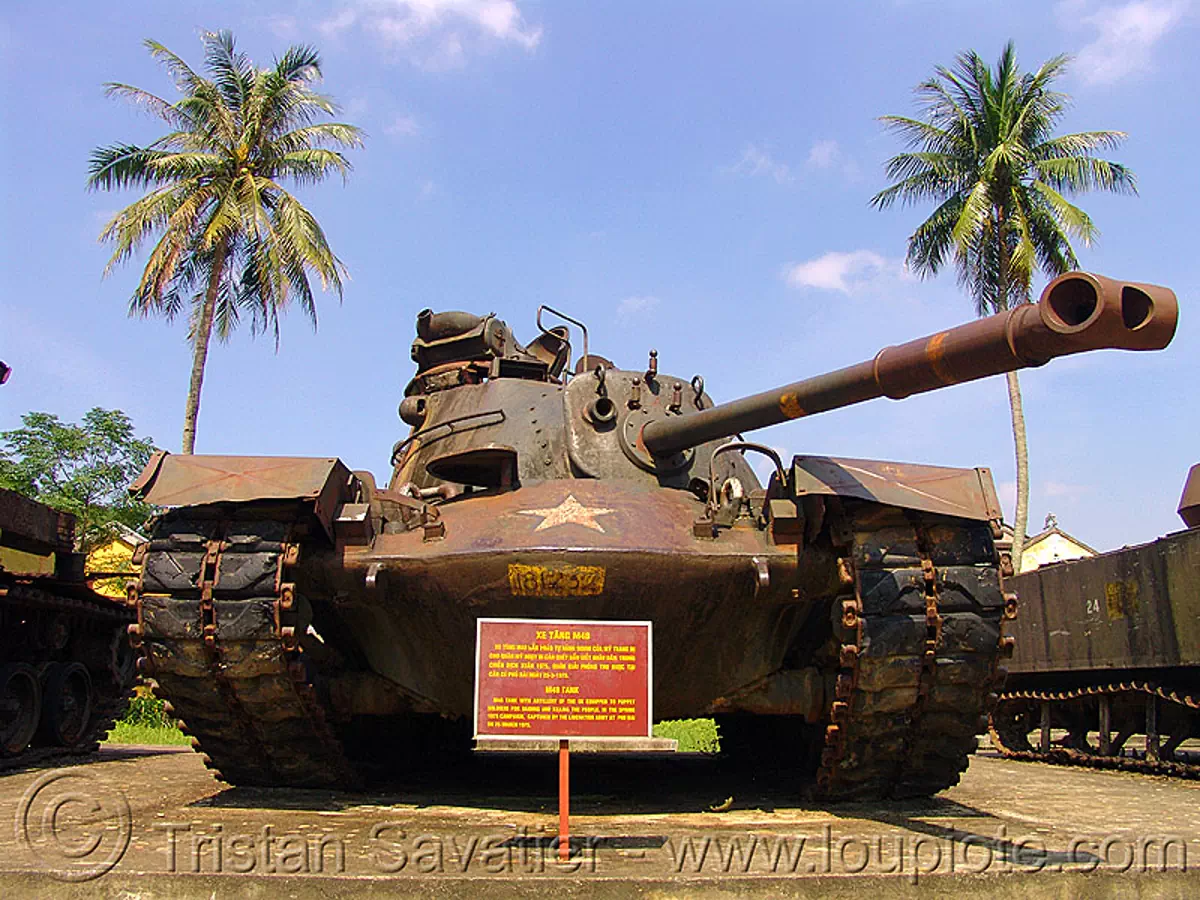 M48 patton tank, vietnam war