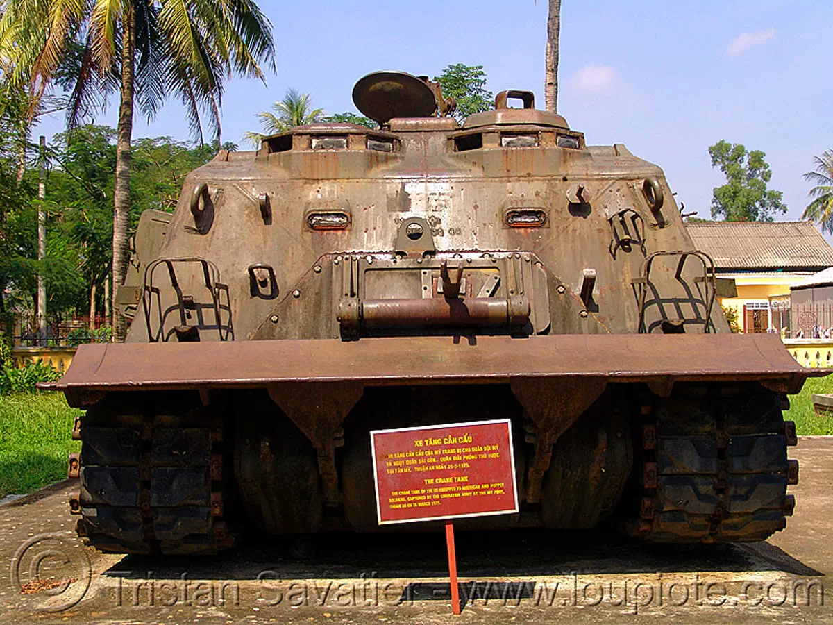 M88 armored recovery vehicle, war, vietnam