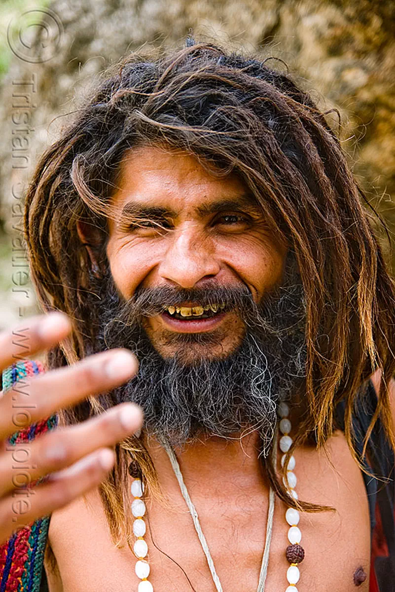 Sadhu Hindu Holy Man Amarnath Yatra Pilgrimage Kashmir