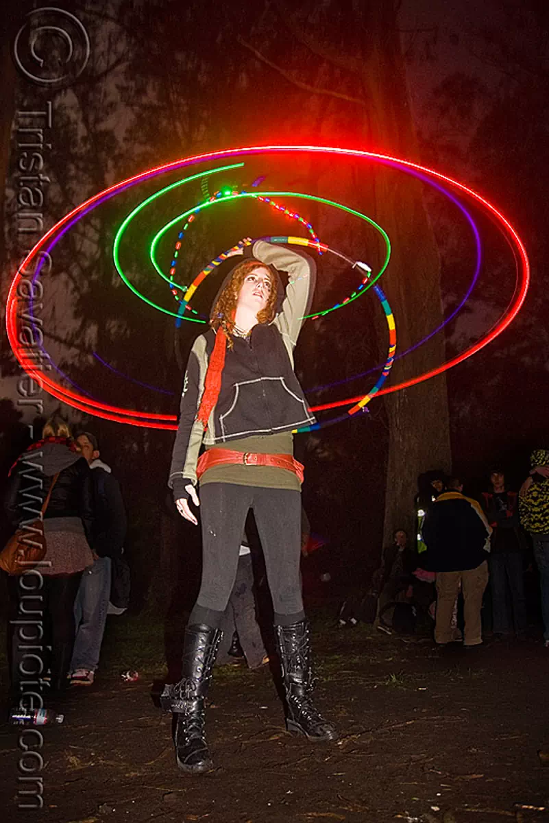 hula hoop led lights