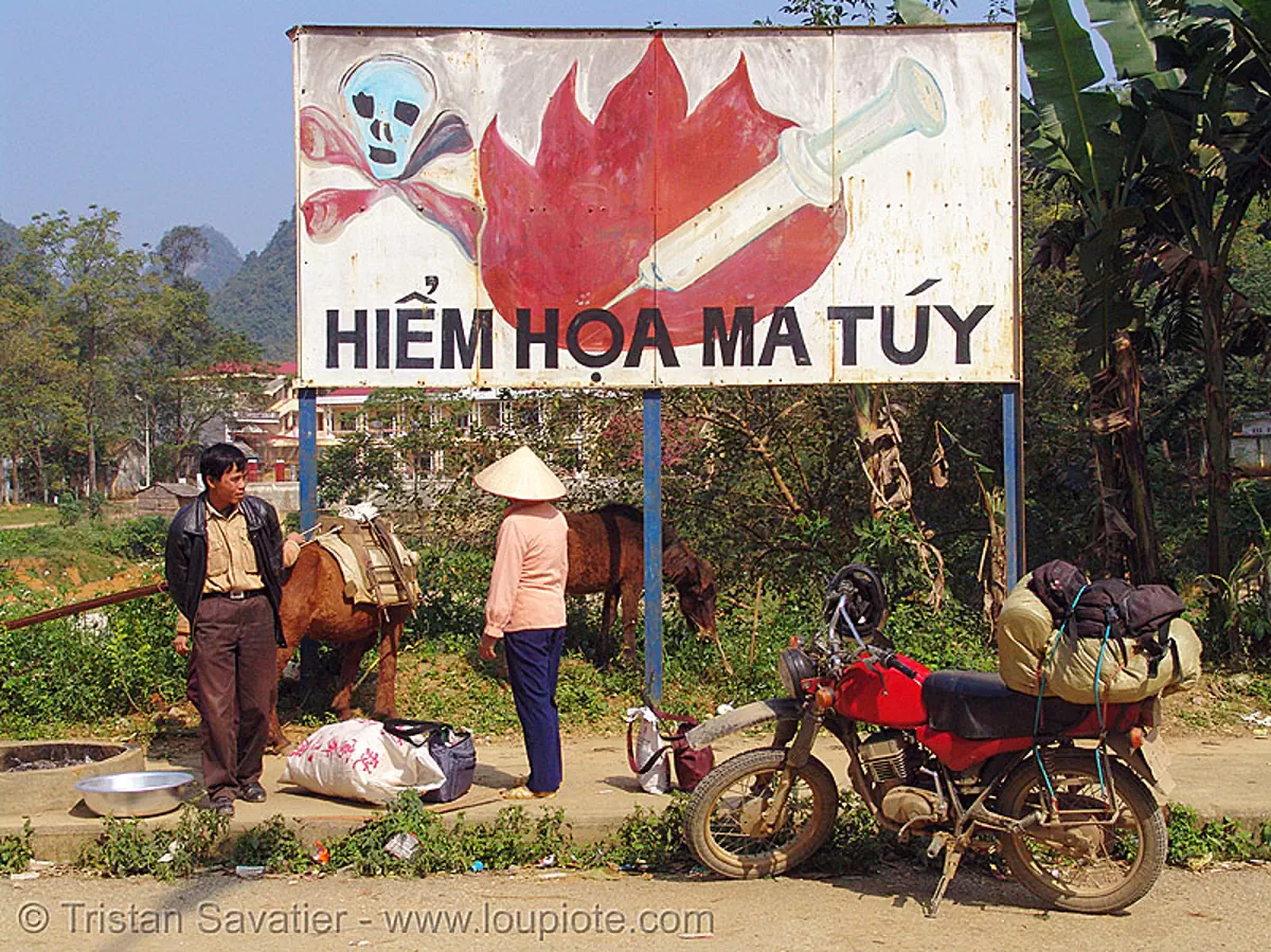 Stay Away From Drugs Sign Motocikly Minsk 125 Soviet Made Minsk 125cc Motorcycle Vietnam