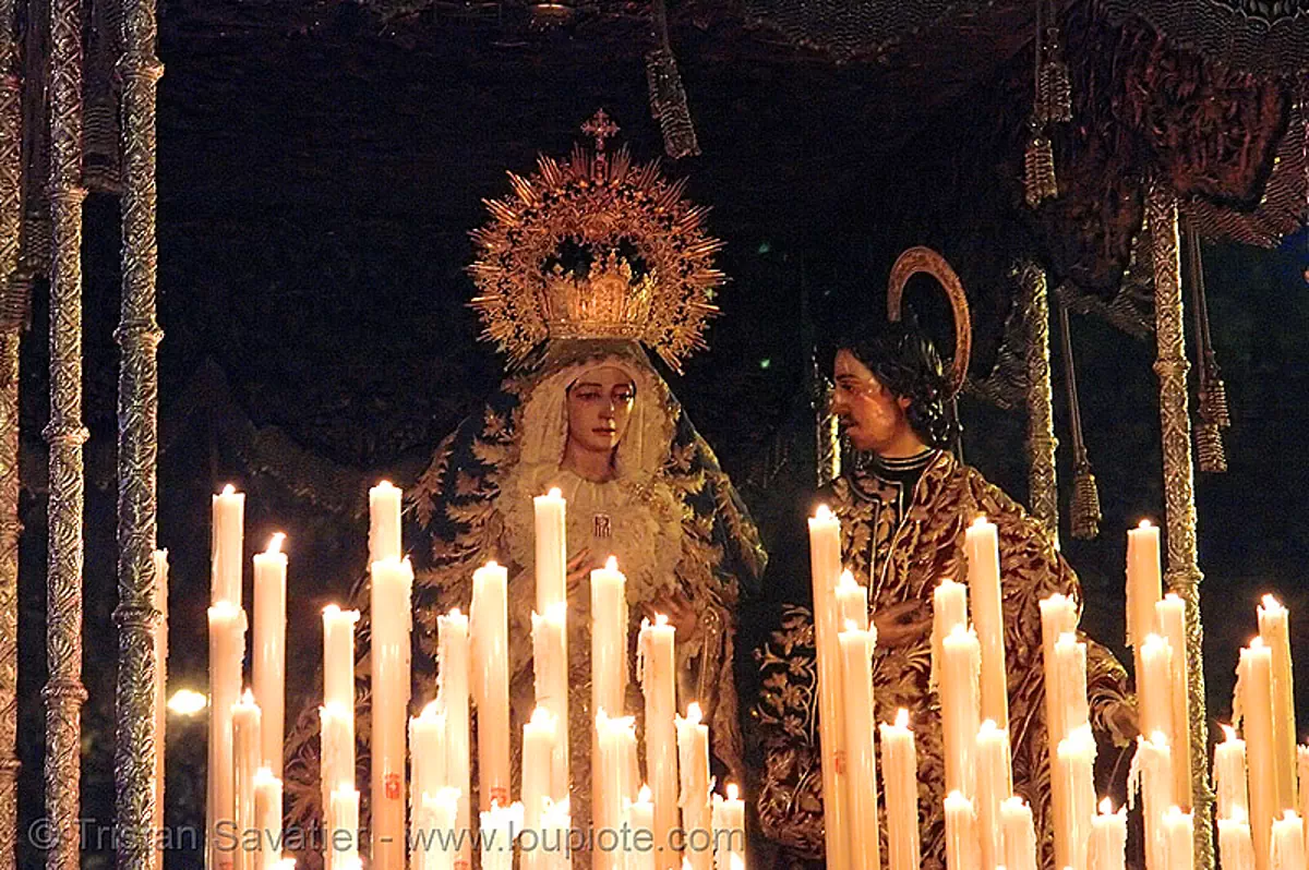 virgen del mayor dolor, hermandad de la pasión, semana ...