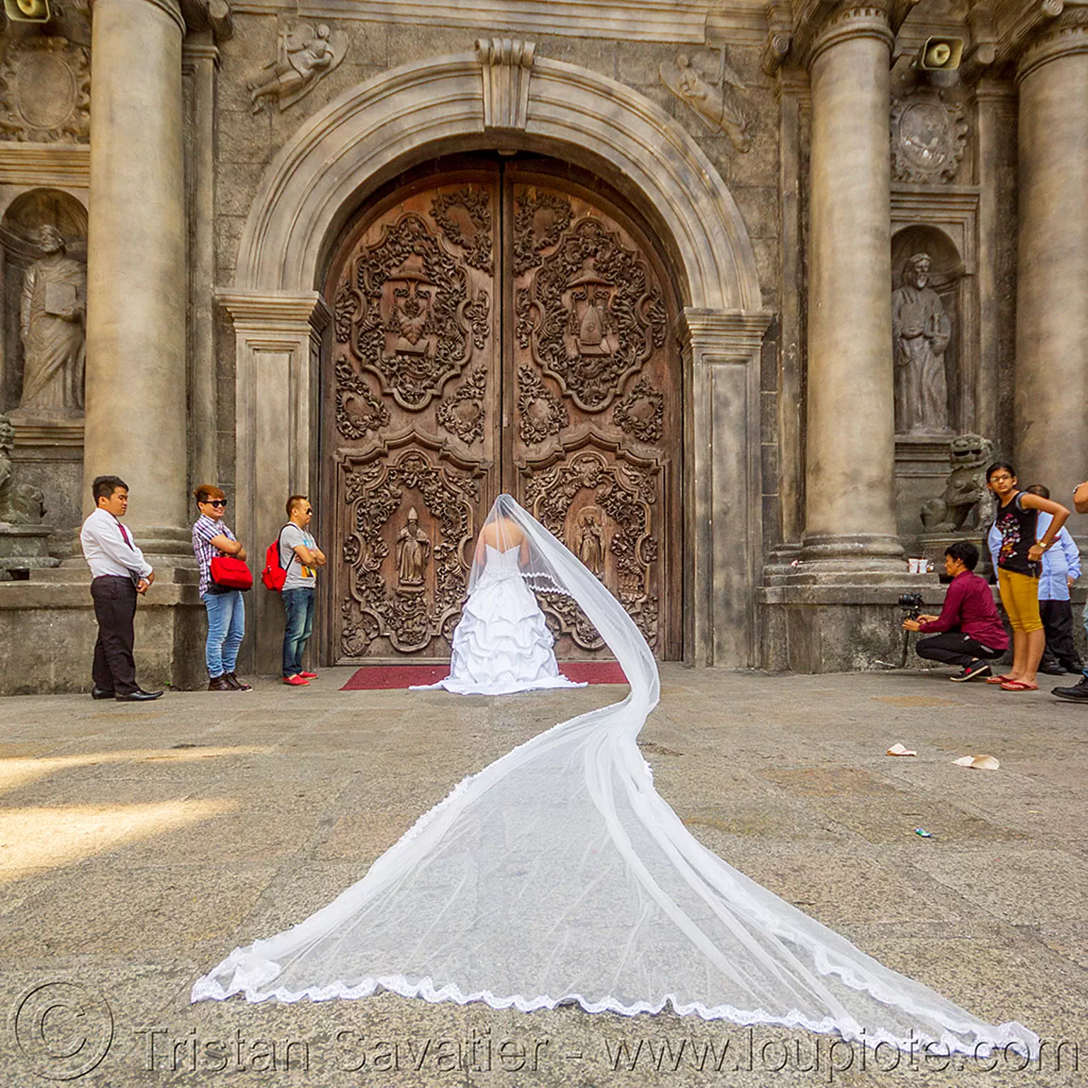 Philippines Long White Dress