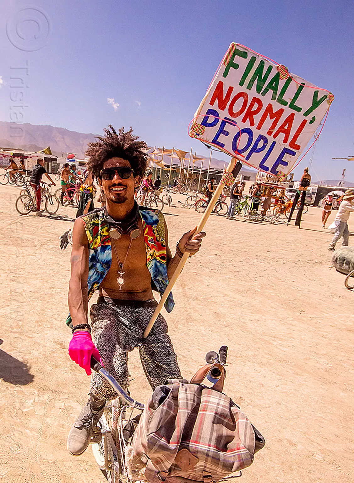 Are there normal people at Burning Man?