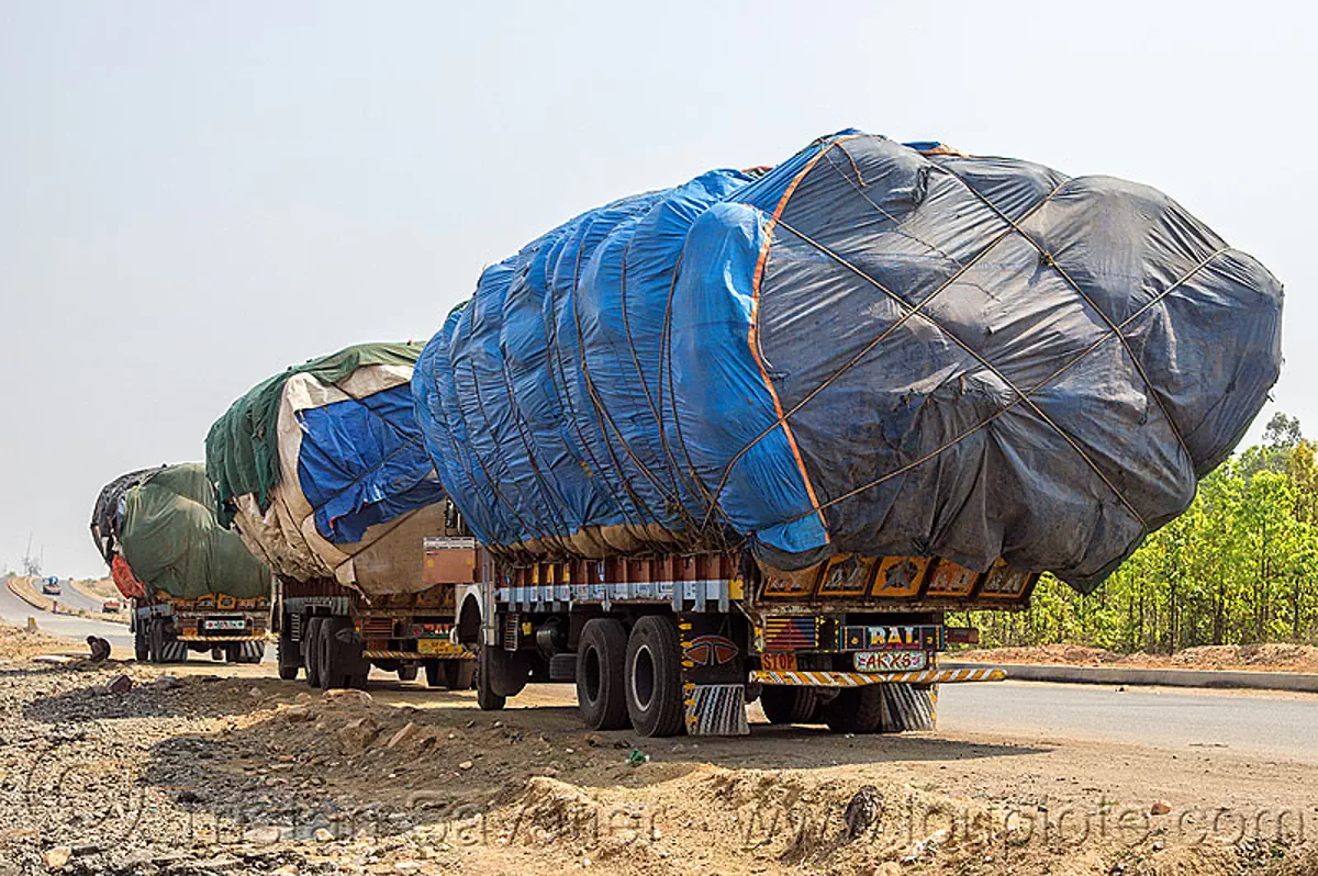 Overloaded Trucks- A Barrier to India's Progress