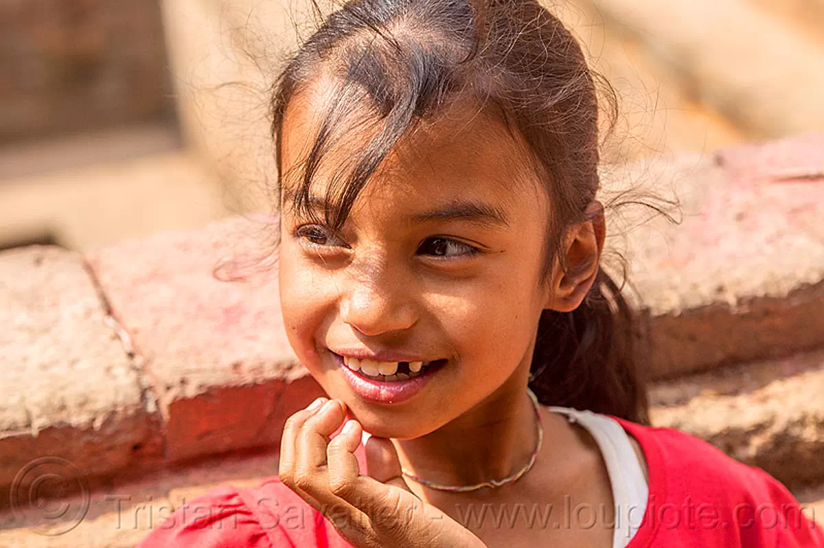 Little Nepali Girl Smiling (Nepal)