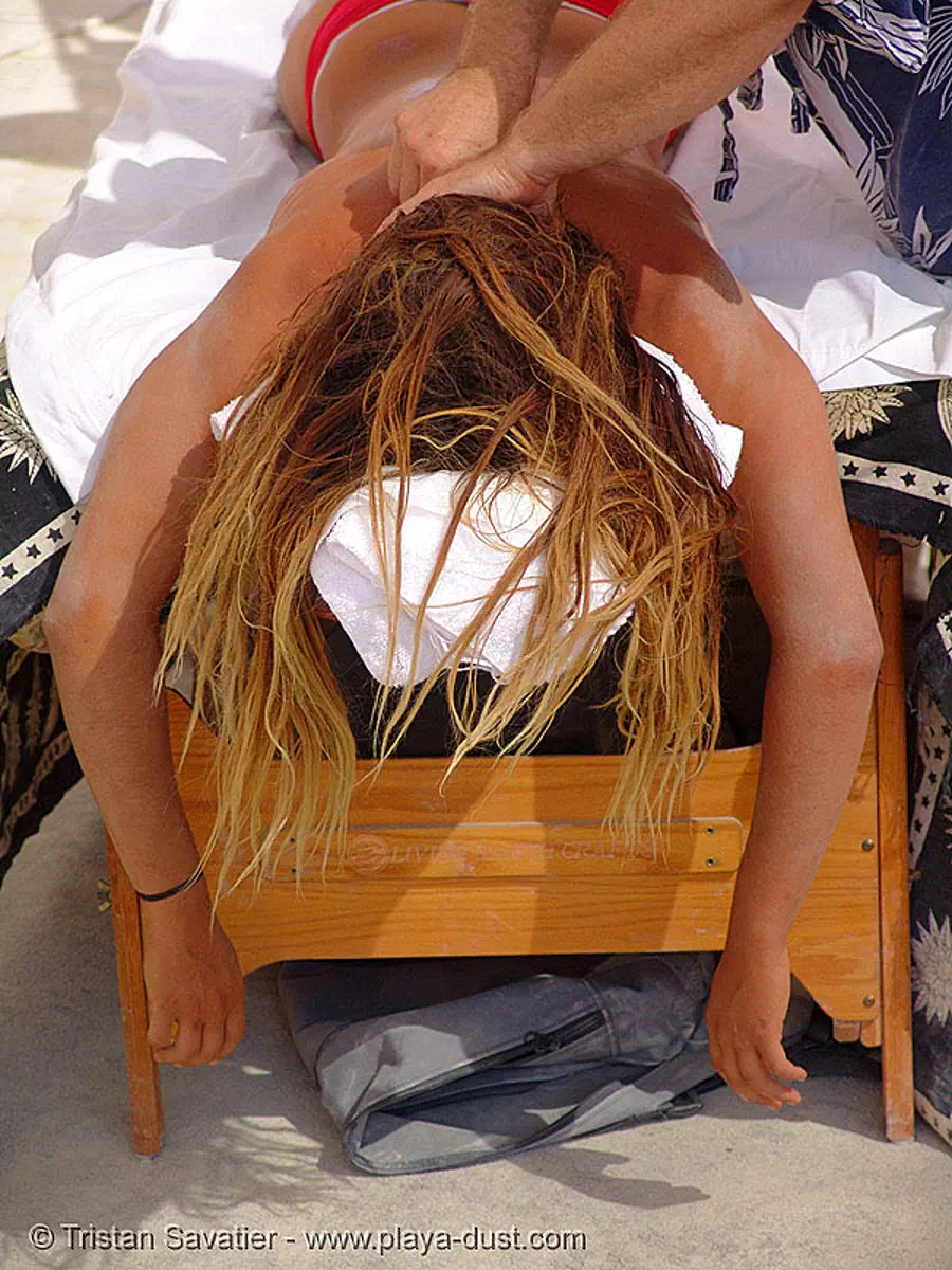 Massage - Ruth Parra - Burning Man 2005