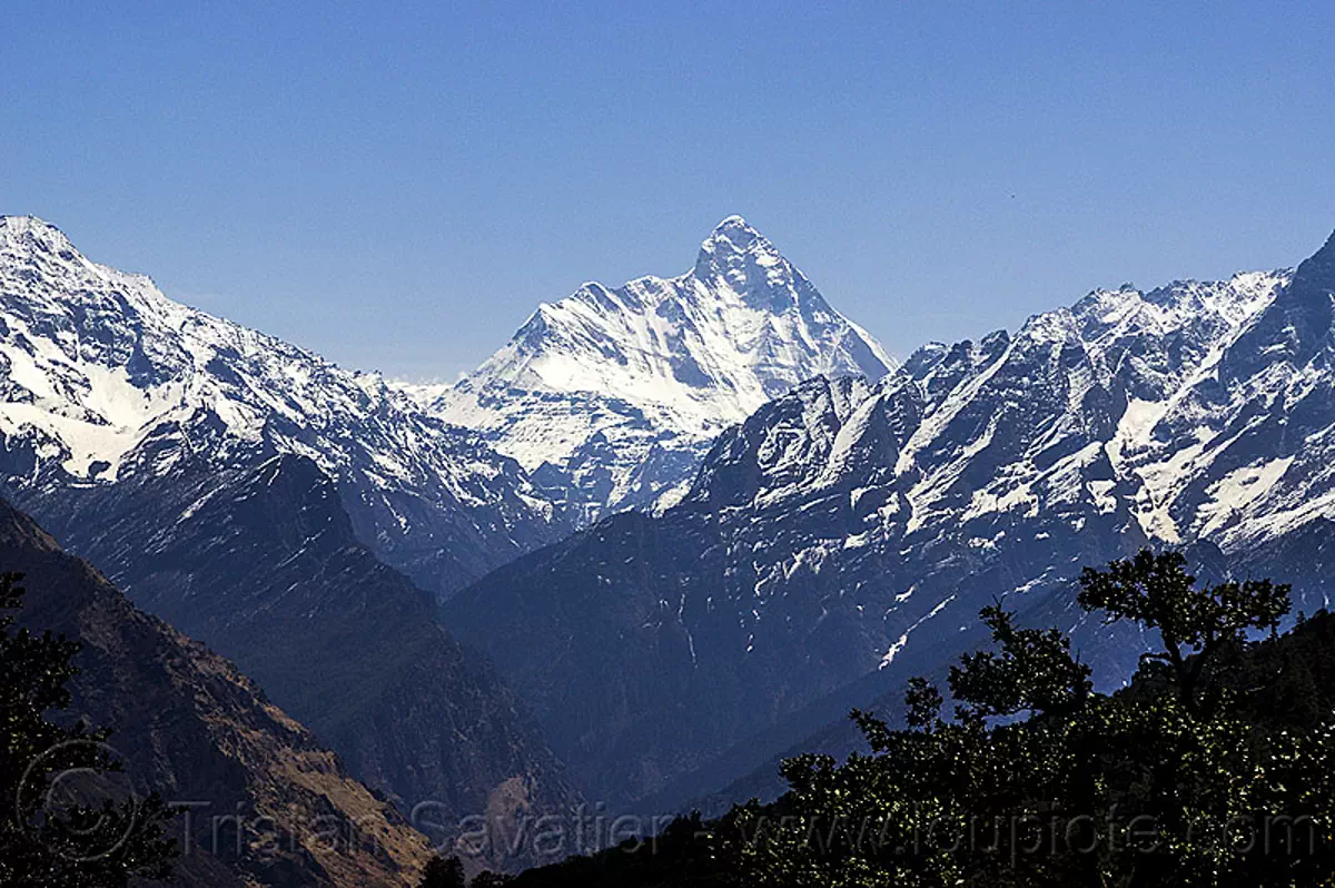 Nanda Devi Mountain (India)