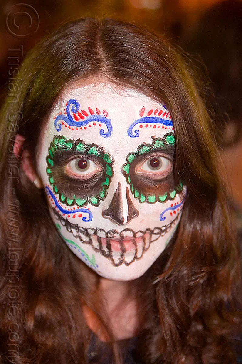 Day of the Dead Face Paint Tutorial