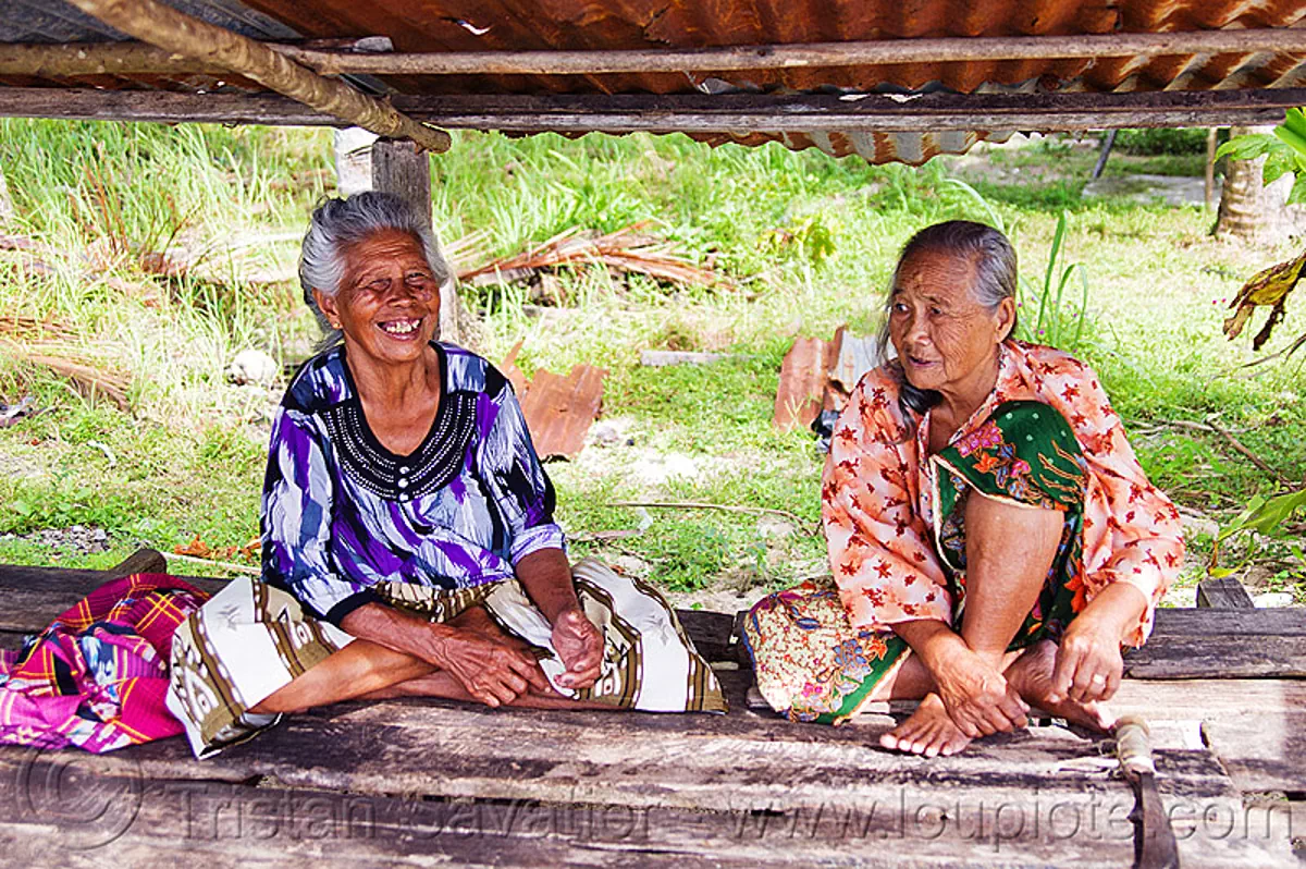 Two Old Women (Borneo)