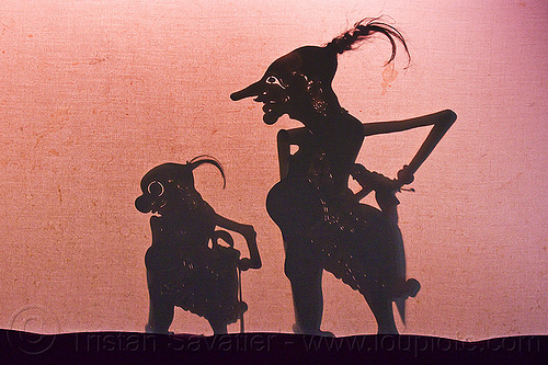 shadow puppets, wayang kulit