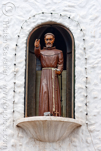 bendición de san francisco solano - humahuaca (argentina) - 14 of 23, animated, argentina, bendición, missionary, monk, noon, noroeste argentino, quebrada de humahuaca, san francisco solano, sculpture, statue