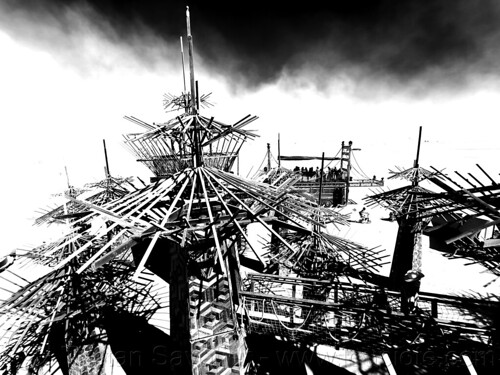 burning man - paradisium, art installation