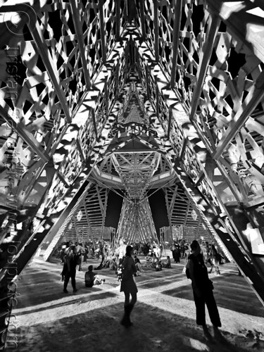 burning man - the empyrean temple, burning man at night, burning man temple, empyrean temple