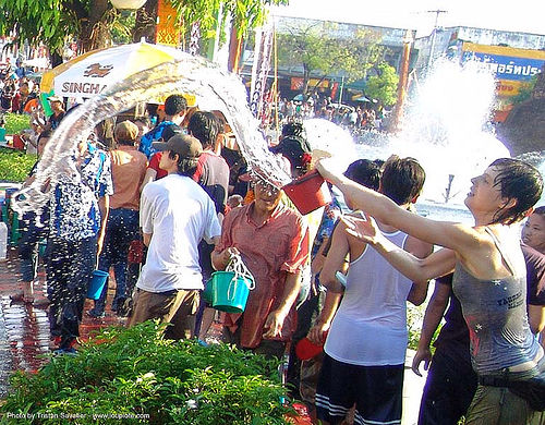เชียงใหม่ - chiang mai - สงกรานต์ - songkran festival (thai new year) - anke rega - thailand, chiang mai, soaked, songkran, thai new year, wet, woman, สงกรานต์, เชียงใหม่
