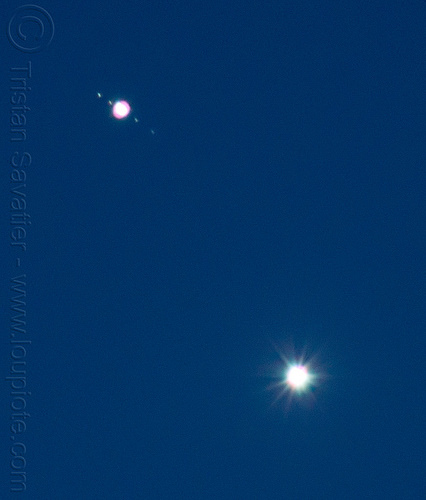 conjunction of venus and jupiter, astronomy, conjunction, moons, night, planet jupiter, planet venus, planets, satellites