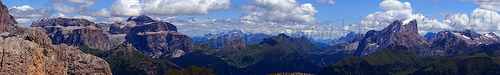 dolomite mountains landscape, dolomites, landscape, mountains, panorama