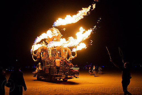 el pulpo mecanico, burning man 2012