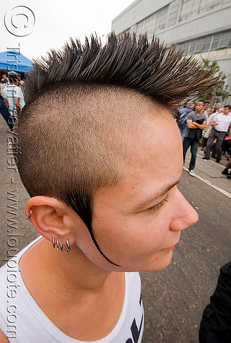 Girl With Mohawk