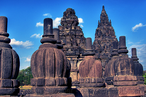 prambanan hindu temple - jogja (java), archaeology, candi prambanan, hindu temple, hinduism, ruins, trimurti