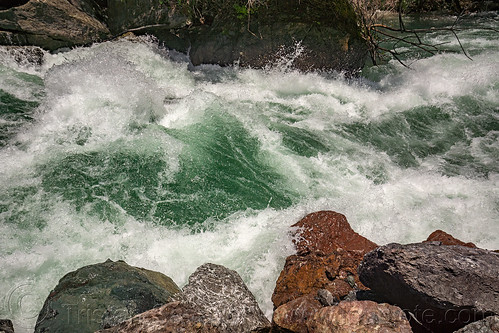 raging river - whitewater, droplets, mountain river, poso river, raging river, splashes, whitewater