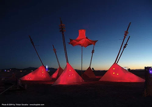 Burning Man - Cone Camp